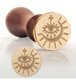 3D Wax Seal Stamp - All Seeing Eye Moon
