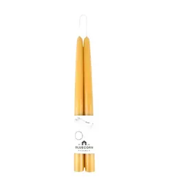 HD Beeswax 12" Taper - Raw