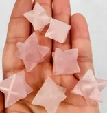 Rose Quartz Merkaba Star