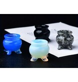 Cauldron Shape Carving - Gemstone