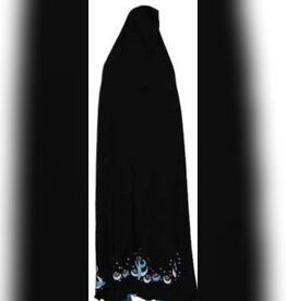 Moon Goddess Black Cape Cloak