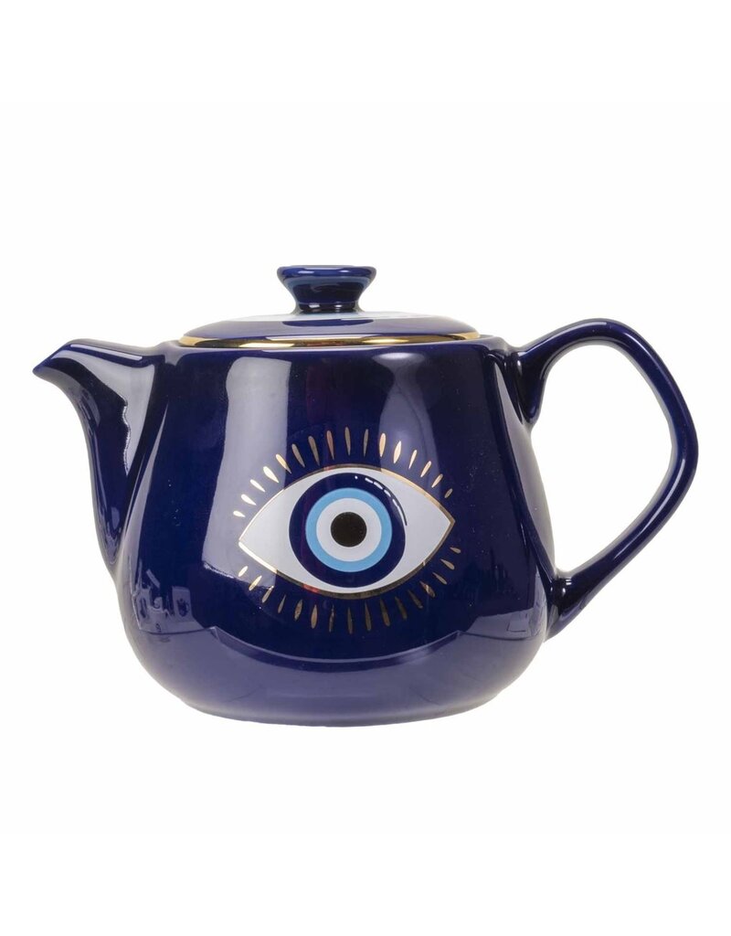 All Seeing Eye Teapot with Strainer