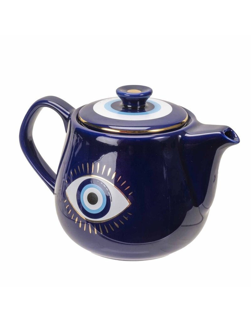 All Seeing Eye Teapot with Strainer