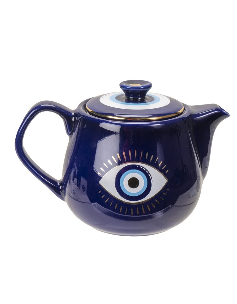 All Seeing Eye Teapot with Strainer