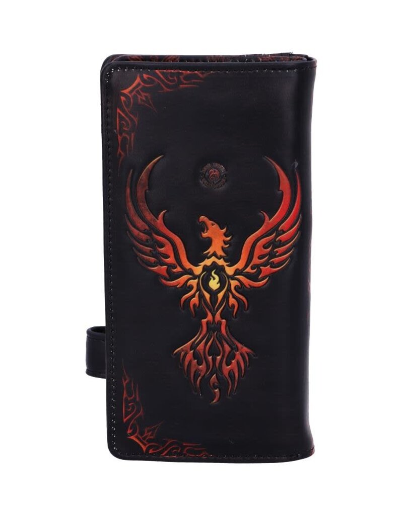 Anne Stokes Phoenix Rising Embossed Purse (AS) 18.5cm