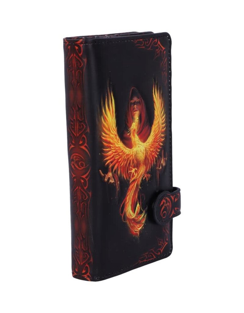 Anne Stokes Phoenix Rising Embossed Purse (AS) 18.5cm