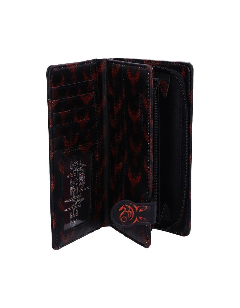 Anne Stokes Phoenix Rising Embossed Purse (AS) 18.5cm