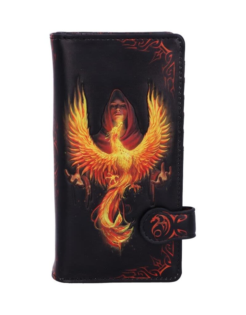 Anne Stokes Phoenix Rising Embossed Purse (AS) 18.5cm