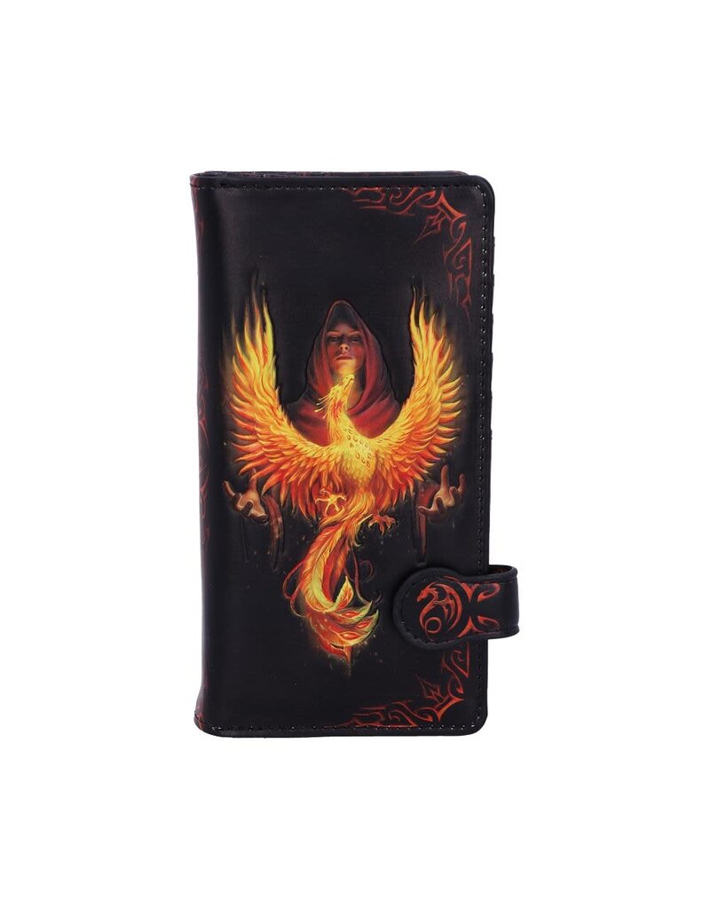 Anne Stokes Phoenix Rising Embossed Purse (AS) 18.5cm