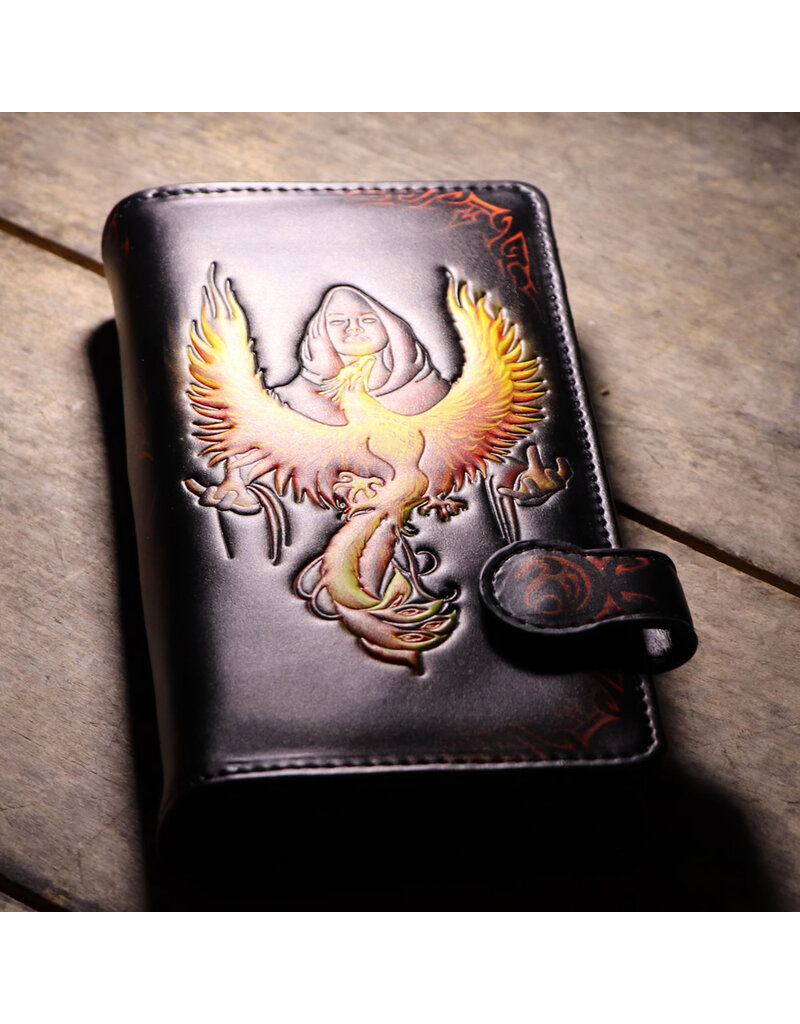 Anne Stokes Phoenix Rising Embossed Purse (AS) 18.5cm