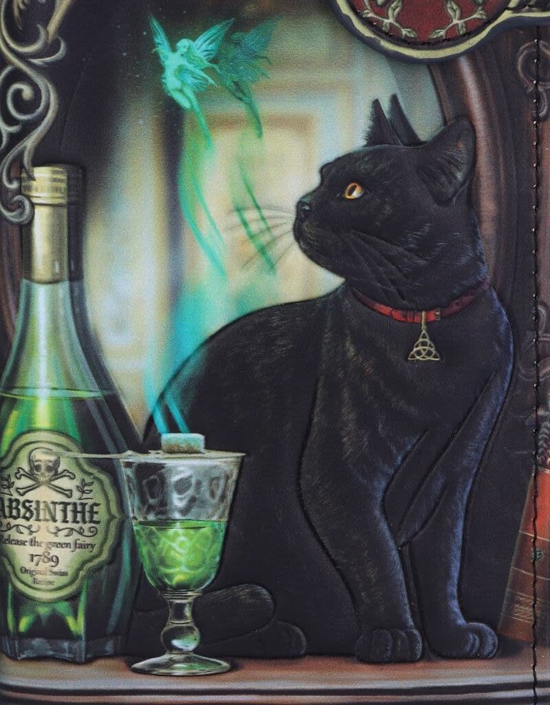 Lisa Parker Absinthe Embossed Purse (LP) 18.5cm