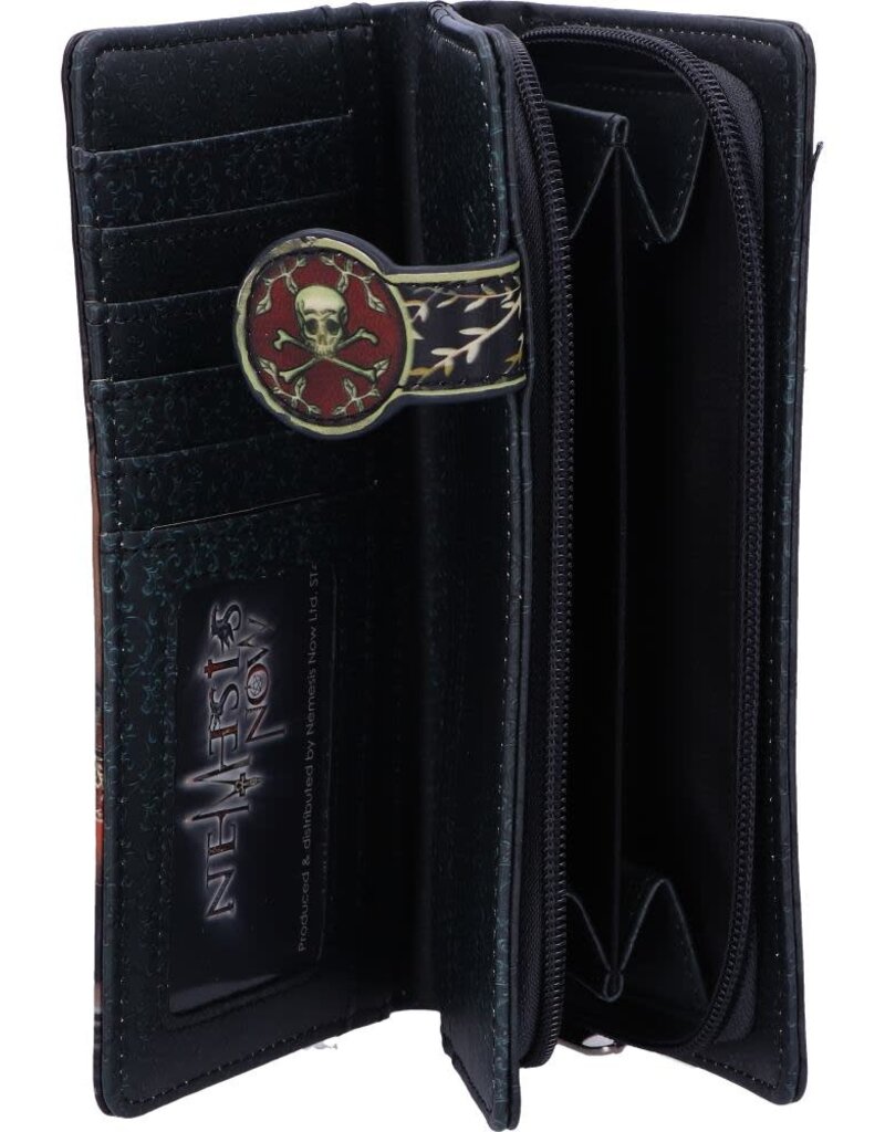 Lisa Parker Absinthe Embossed Purse (LP) 18.5cm