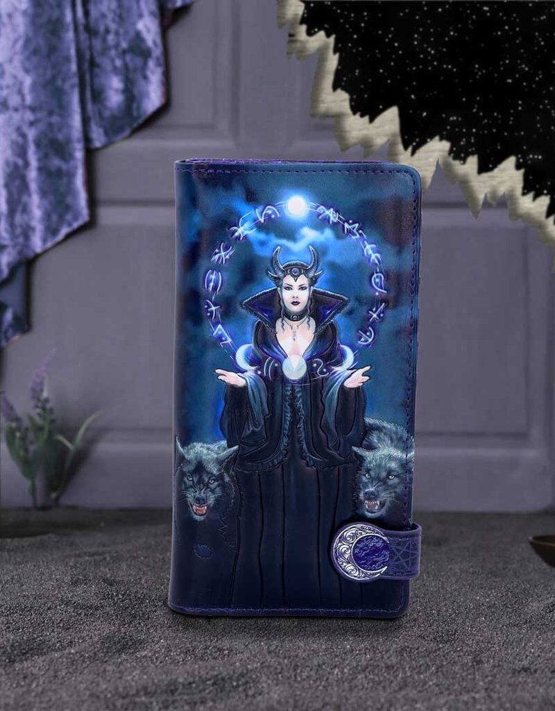 Nemesis Now Moon Witch Embossed Purse (AS) 18.5cm