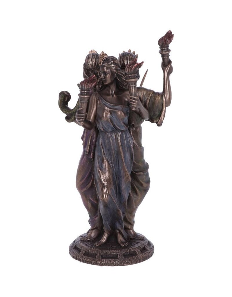 Veronese Design Hecate Triple Goddess of Magic - 21 cm - Bronze (D2)