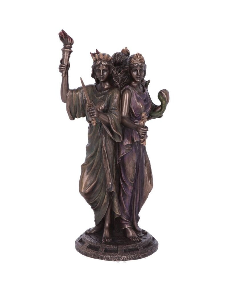 Veronese Design Hecate Triple Goddess of Magic - 21 cm - Bronze (D2)