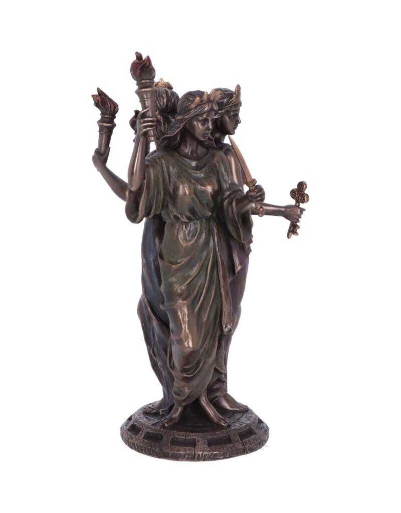Veronese Design Hecate Triple Goddess of Magic - 21 cm - Bronze (D2)