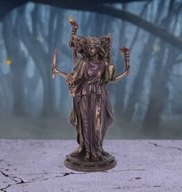 Veronese Design Hecate Triple Goddess of Magic - 21 cm - Bronze (D2)