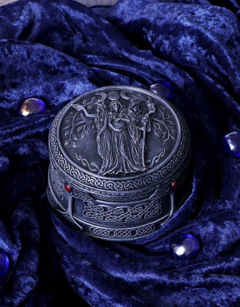 Veronese Design Triple Goddess Box - 9.5 cm (D2)