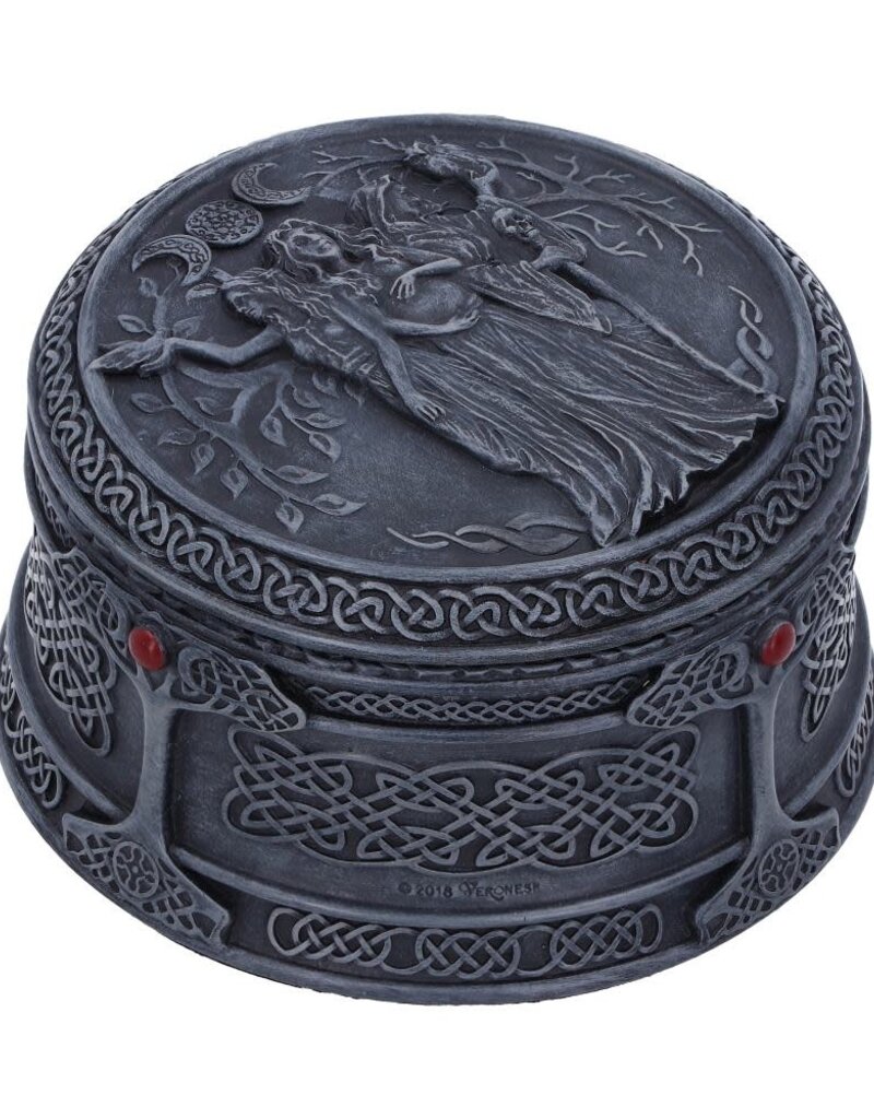Veronese Design Triple Goddess Box - 9.5 cm (D2)