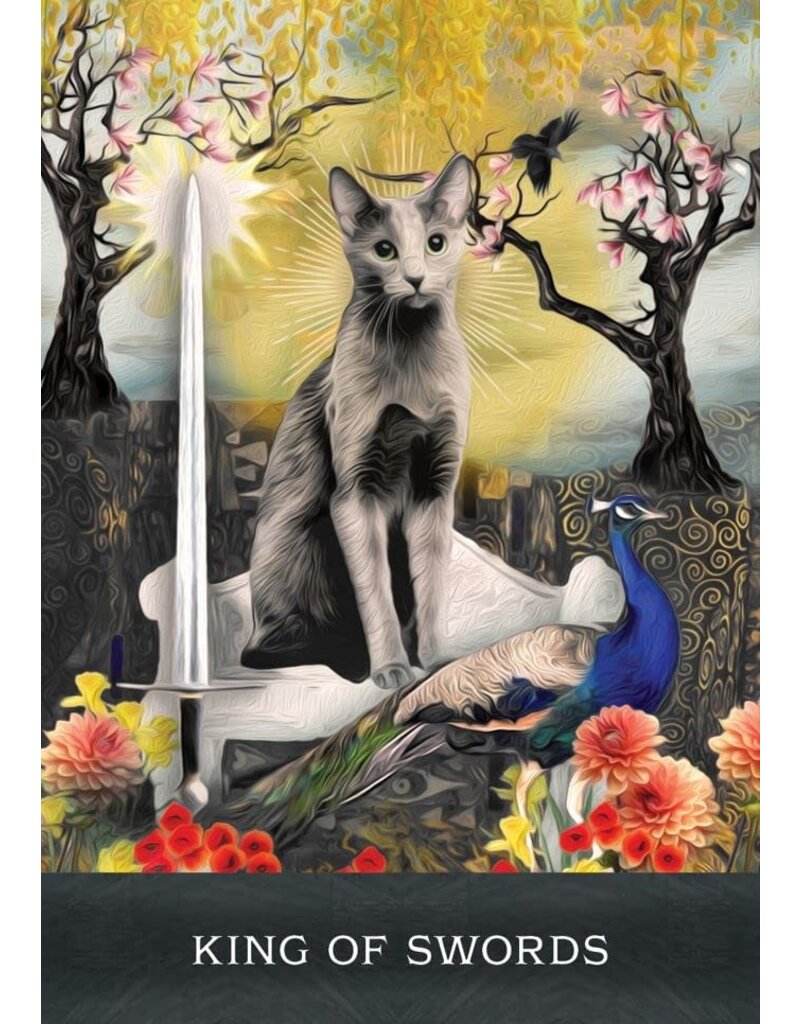 Grimalkin's Curious Cats Tarot: An 80-Card Deck and Guidebook