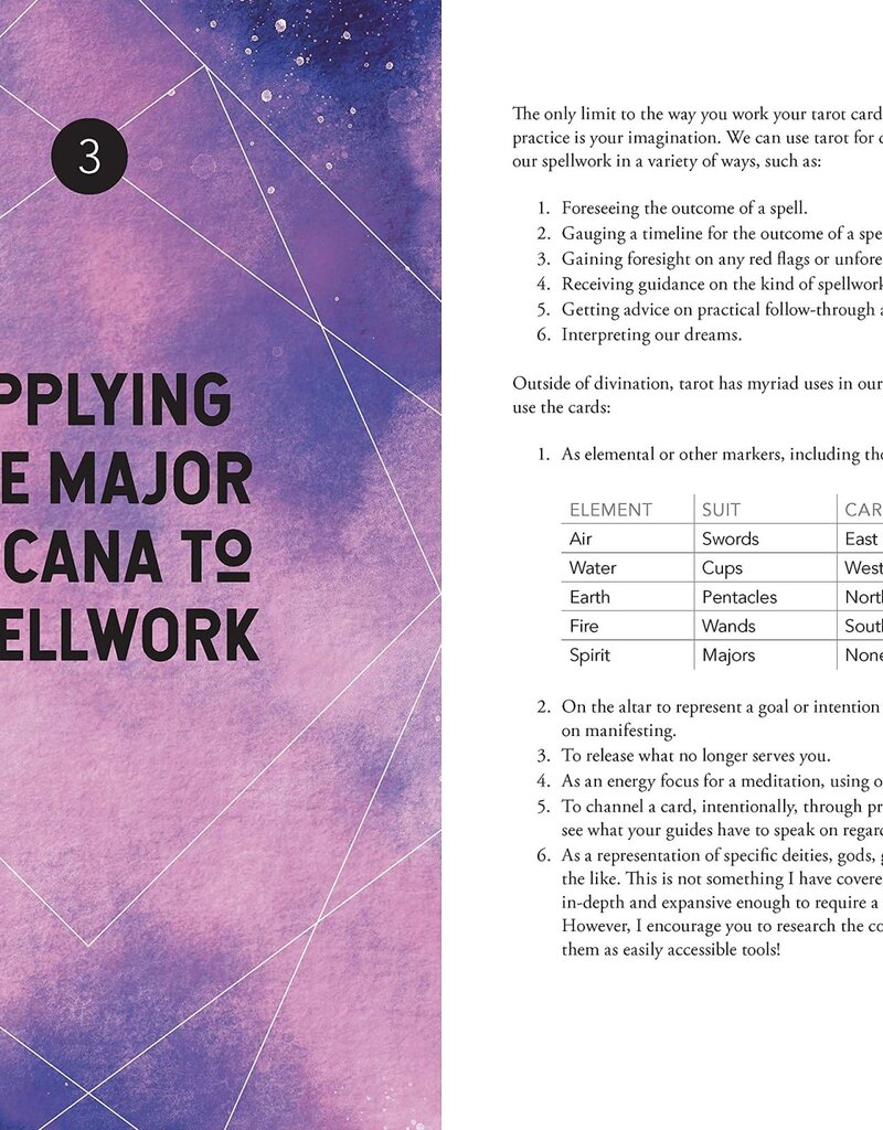 Magickal Tarot Guidebook and Deck: Spreads, Spellwork, and Ritual for Creating Your Life