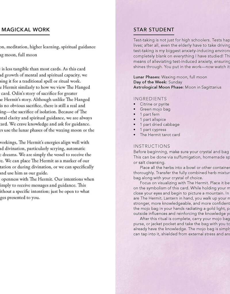 Magickal Tarot Guidebook and Deck: Spreads, Spellwork, and Ritual for Creating Your Life