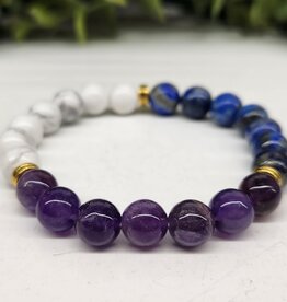 Mental Clarity Gemstone Bracelet