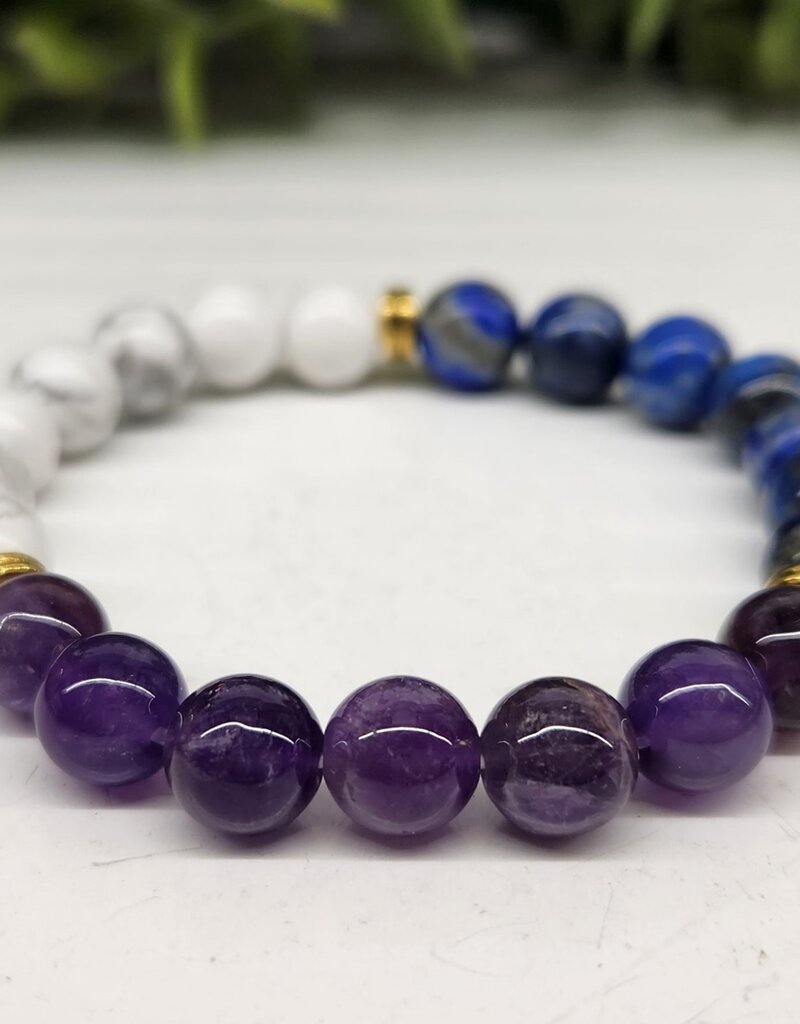 Mental Clarity Gemstone Bracelet