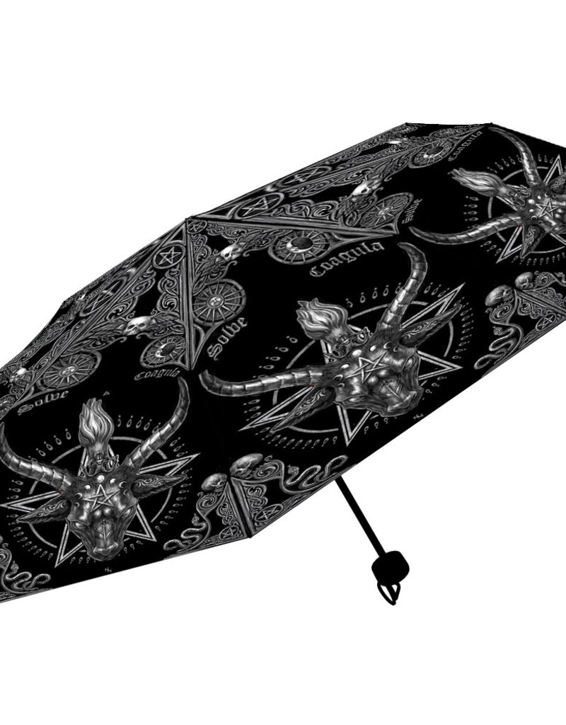 Lisa Parker Baphomet Umbrella