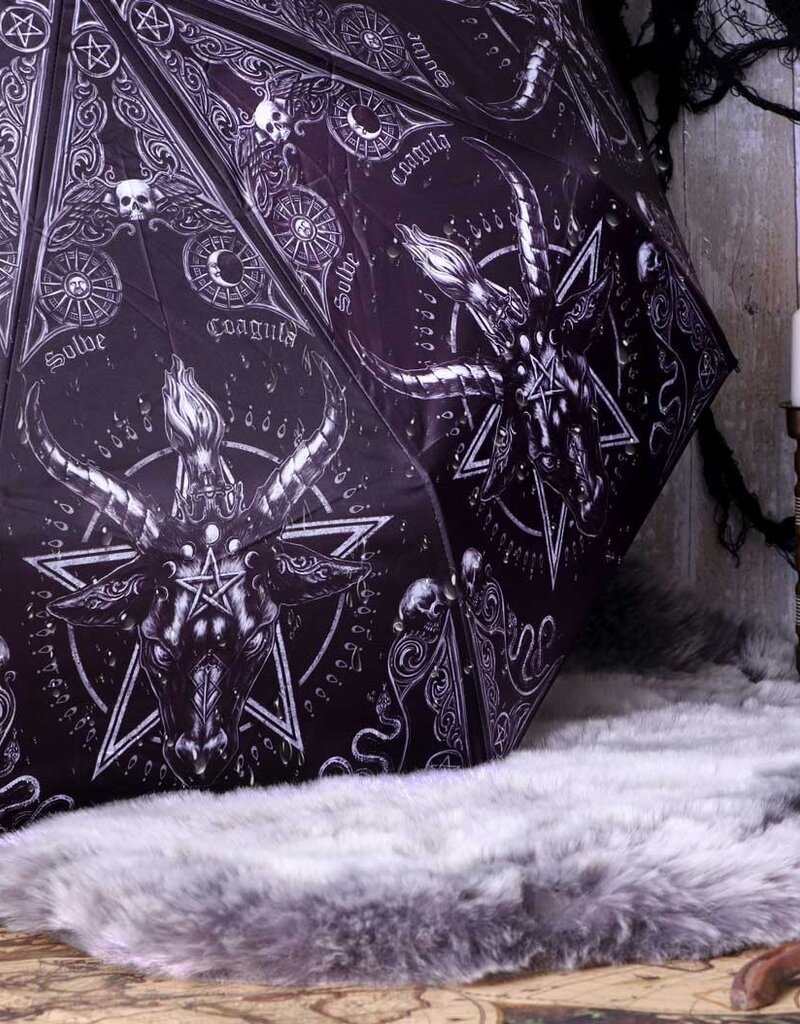 Lisa Parker Baphomet Umbrella
