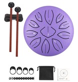 Steel Tongue Drum - Purple 2