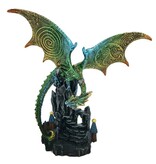 Dark Legends Wings of Magic Guardian Dragon Statue