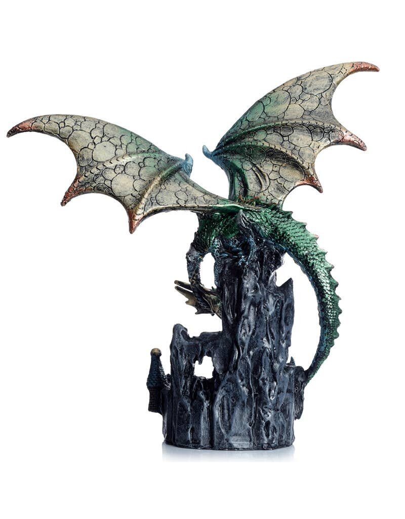 Dark Legends Wings of Magic Guardian Dragon Statue