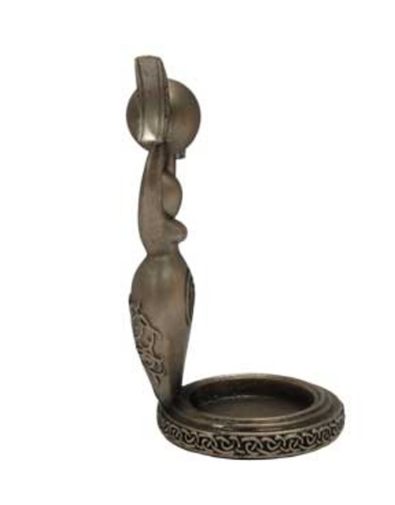 Nemesis Now Spiral Goddess Tea Light Holder 12cm