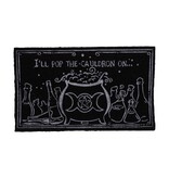 Nemesis Now I'll Pop the Cauldron on Doormat 45 x 75cm
