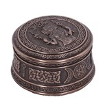 Nemesis Now Triple Moon Goddess Box - 9.5 cm Bronze  (D2)