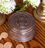 Veronese Design Triple Moon Goddess Box - 9.5 cm Bronze