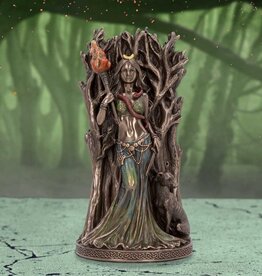 Veronese Design Hecate Goddess of Magic & Witchcraft 21cm - Bronze