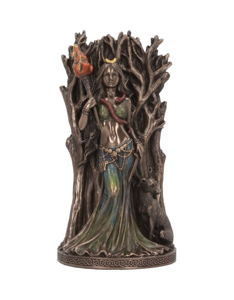 Veronese Design Hecate Goddess of Magic & Witchcraft 21cm - Bronze