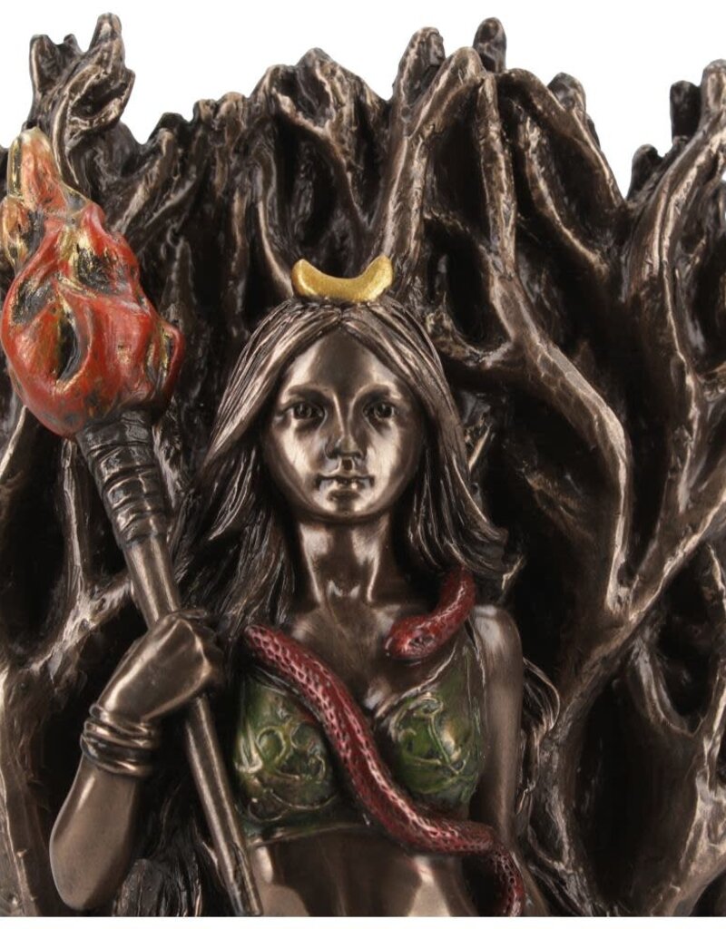 Veronese Design Hecate Goddess of Magic & Witchcraft 21cm - Bronze
