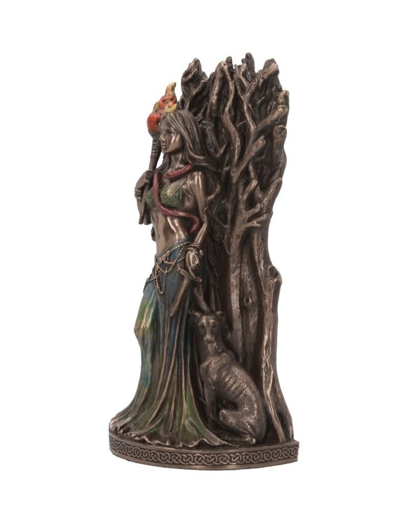 Veronese Design Hecate Goddess of Magic & Witchcraft 21cm - Bronze