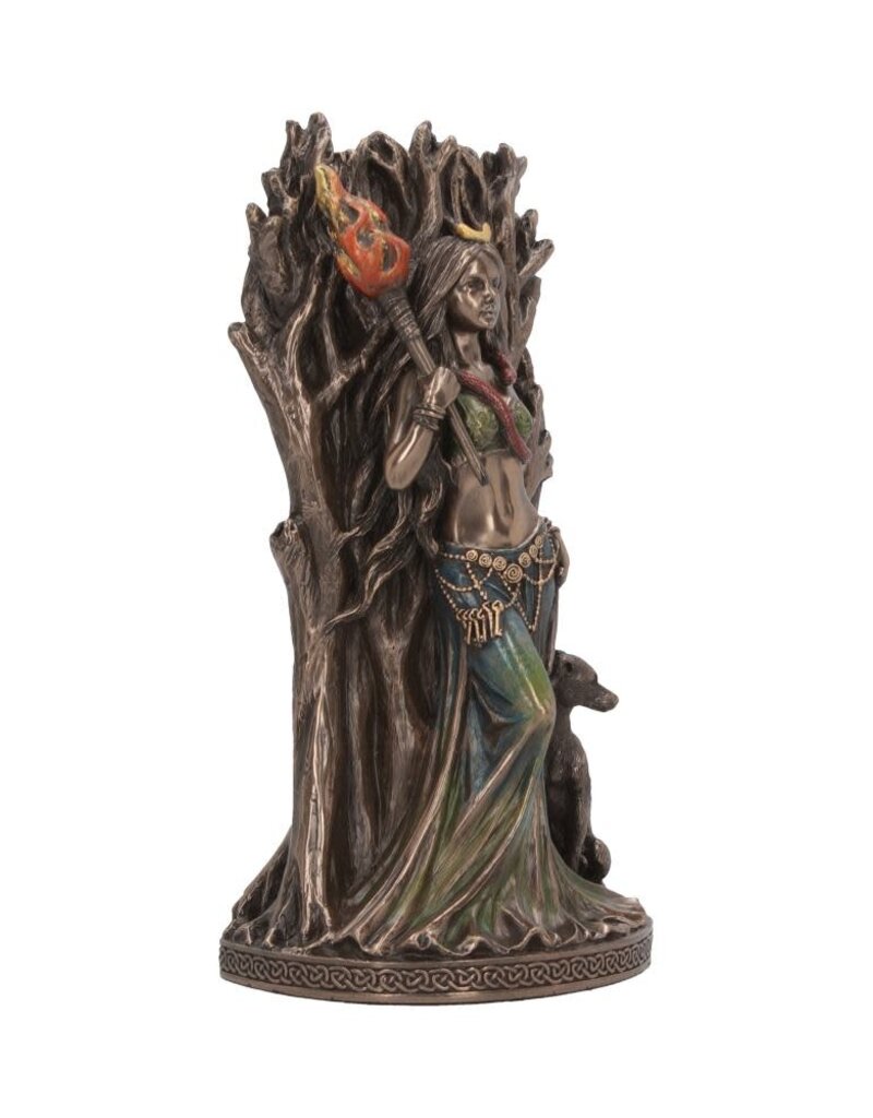 Veronese Design Hecate Goddess of Magic & Witchcraft 21cm - Bronze