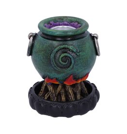 Nemesis Now Emerald Cauldron Backflow Incense Burner 7.3cm