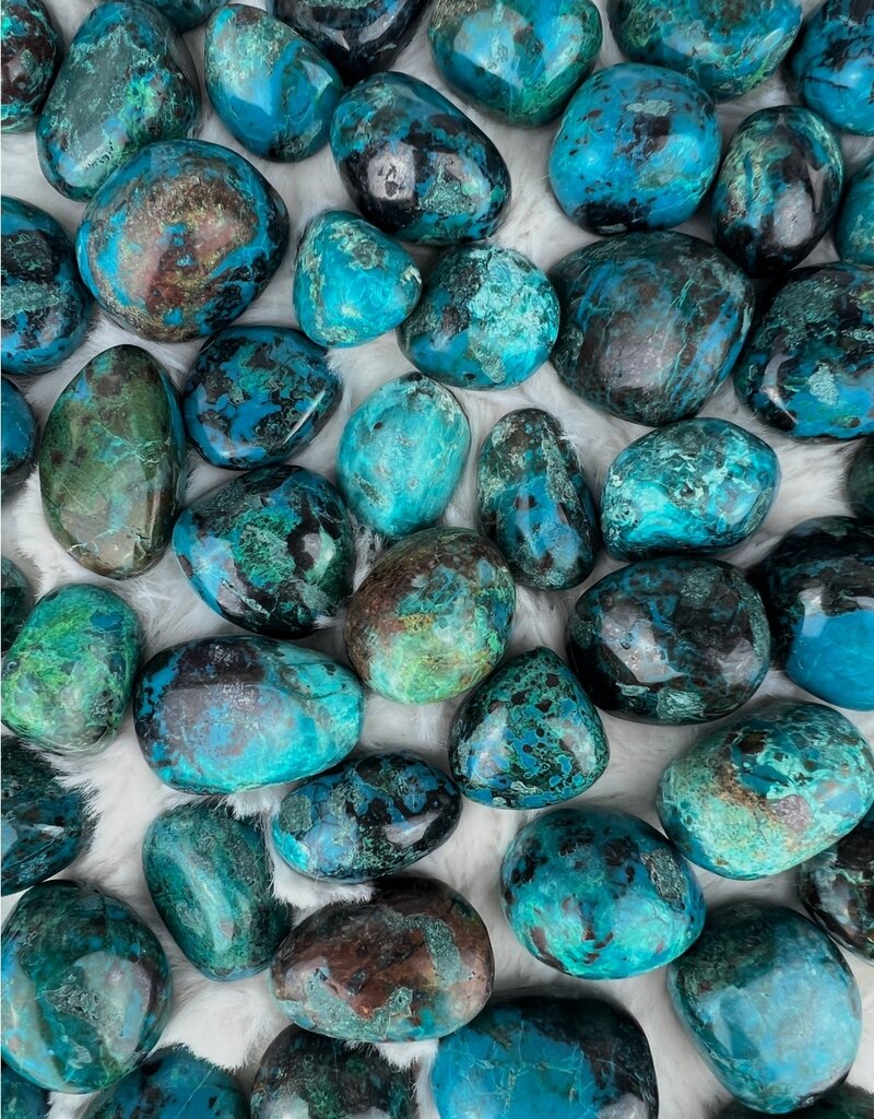 Chrysocolla  - Large Gemstone Tumbled