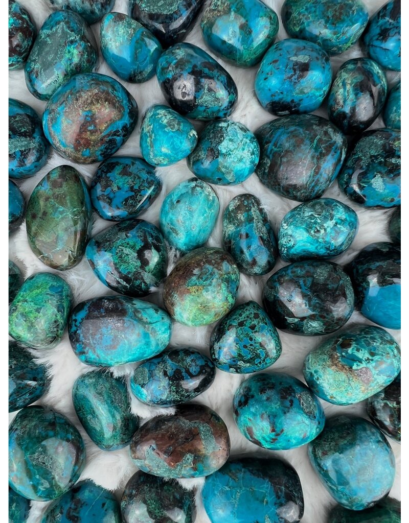 Chrysocolla  - Large Gemstone Tumbled