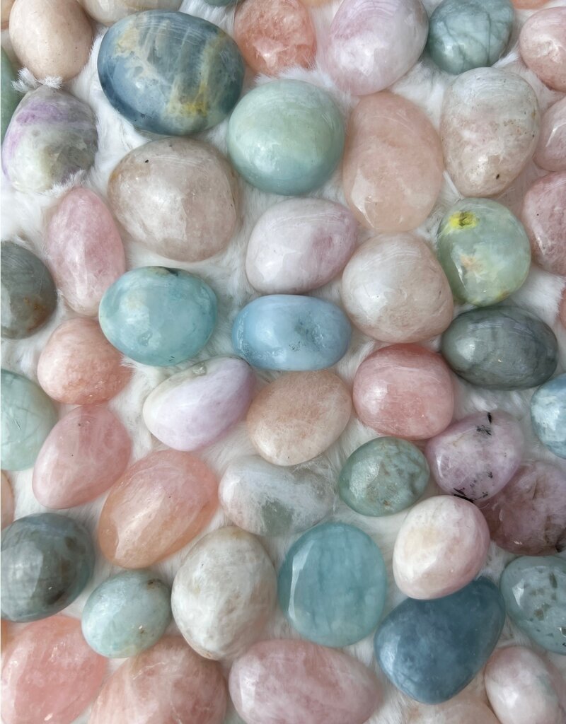 Morganite - Large Gemstone Tumbled