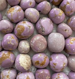 Phosphosiderite - Med Gemstone Tumbled