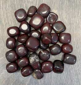 Hematite With Red Jasper - Large Gemstone Tumbled