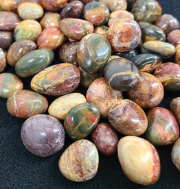 Cherry Creek Jasper - Medium Gemstone Tumbled