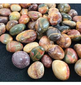 ** Cherry Creek Jasper - Medium Gemstone Tumbled